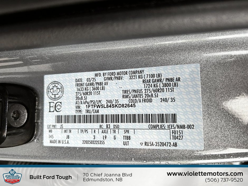 2025 Ford F-150 LARIAT
