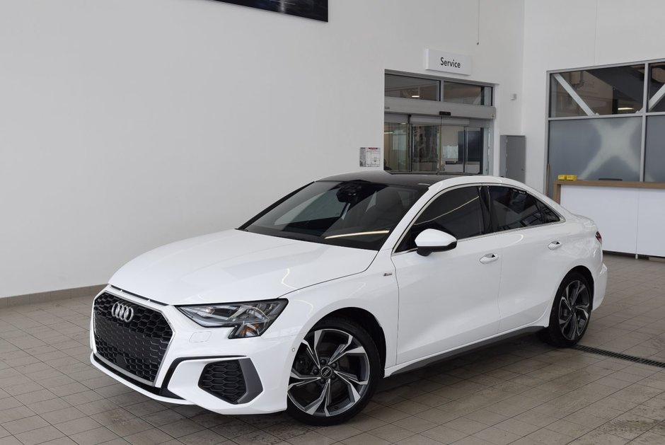2022  A3 PROGRESSIV+S LINE+CUIR+AWD in Laval, Quebec