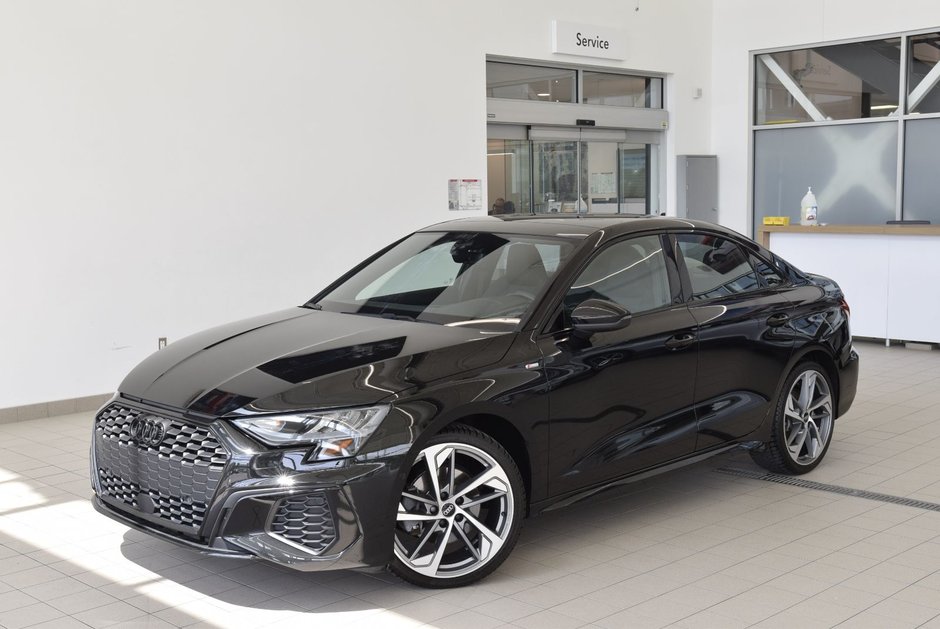 Audi A3 PROGRESSIV+BLACK OPTIK+ 2023 à Laval, Québec