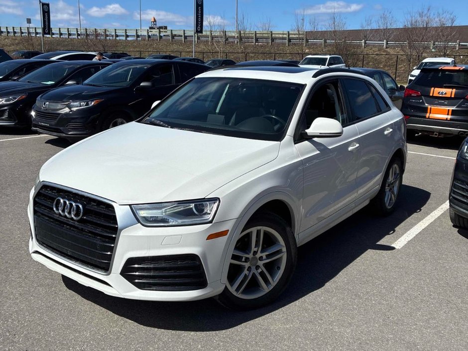 2018 Audi Q3 CUIR+TOIT PANO+AWD+NAV+ in Laval, Quebec