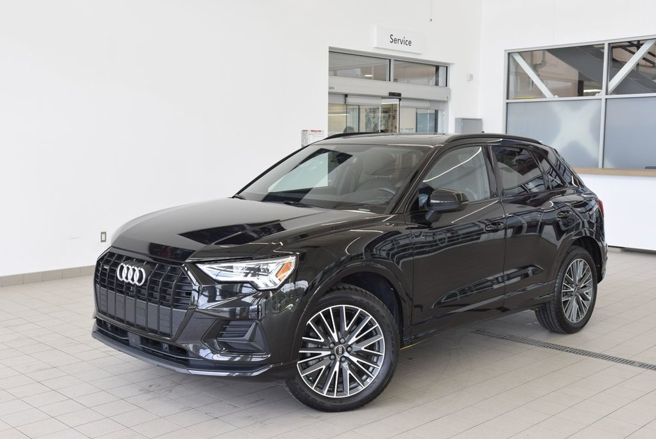 2023 Audi Q3 45+BLACK OPTIK+CUIR+TOIT+ in Laval, Quebec