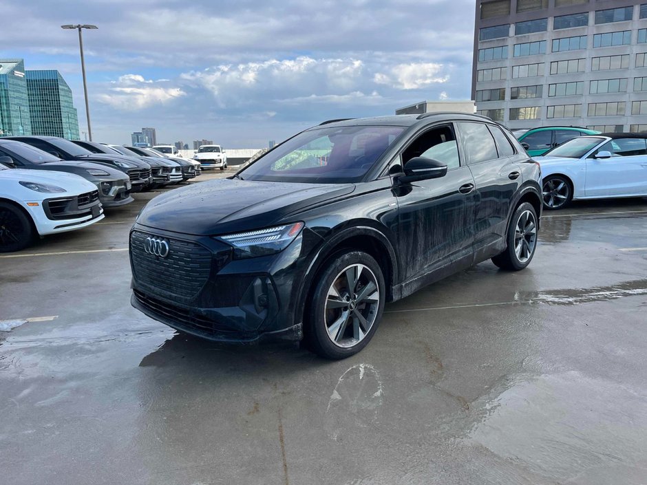 Audi Q4 e-tron TECHNIK+BLACK PACKAGE+LED 2022 à Laval, Québec