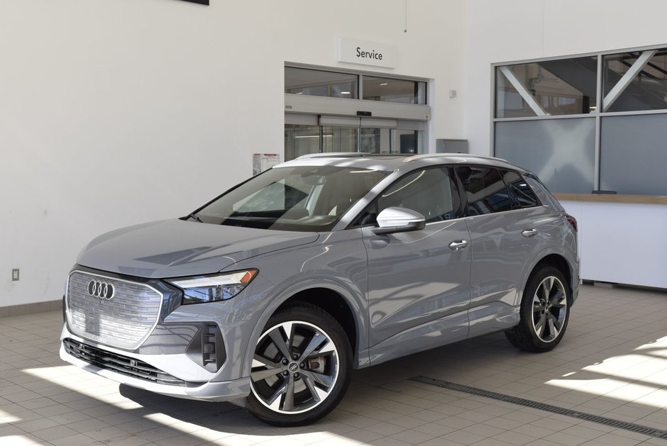 Audi Q4 e-tron HITCH+AWD+CAMERA+PHONEBOX 2024 à Laval, Québec