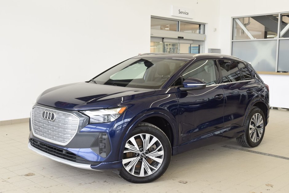 2024 Audi Q4 e-tron 50+CUIR+TOIT+LED+CAMERA+ in Laval, Quebec