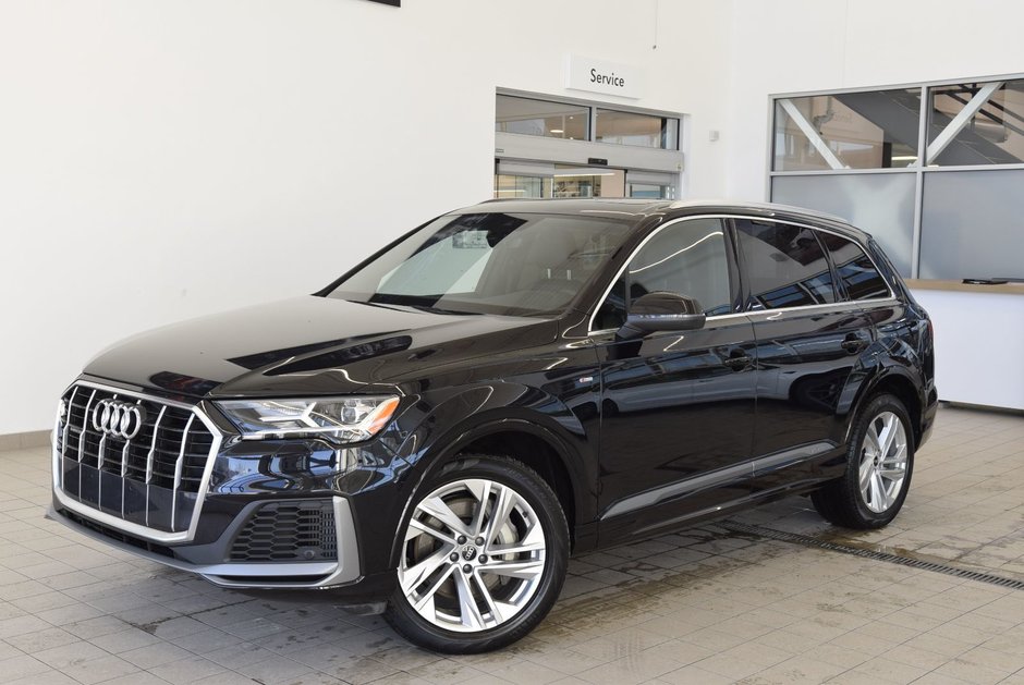 Audi Q7 CUIR+TOIT PANO+V6+3,L+LED 2021 à Laval, Québec