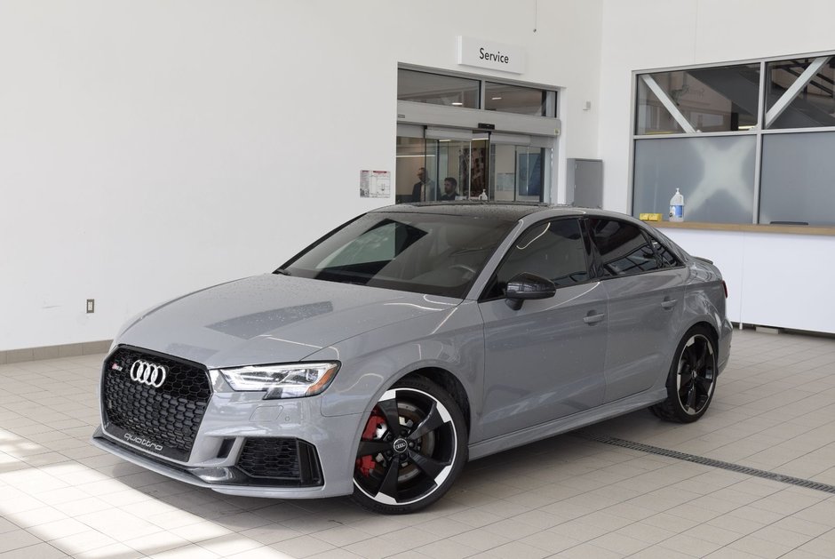 Audi RS 3 Sedan 394HP+BLACK OPTIK+PHONEBOX 2020 à Laval, Québec