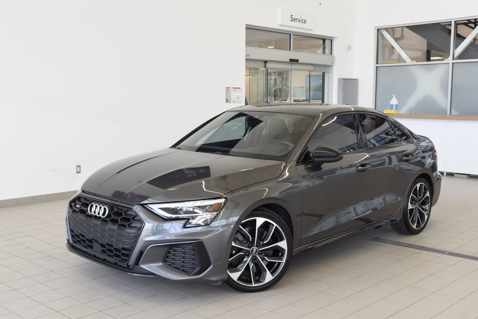 Audi S3 PROGRESSIV+BLACK OPTIK+ 2022 à Laval, Québec