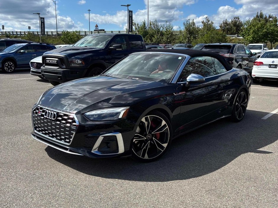 2024 Audi S5 Cabriolet TECHNIK+CUIR ROUGE+LED+AWD in Laval, Quebec