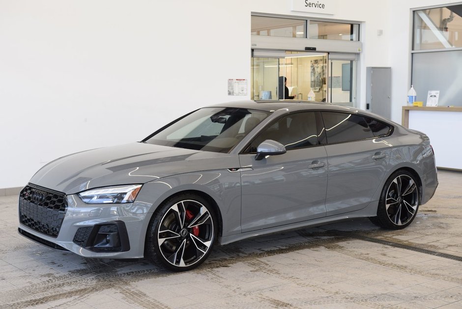 2022 Audi S5 Sportback CUIR+TOIT+BLACK PACKAGE+ in Laval, Quebec