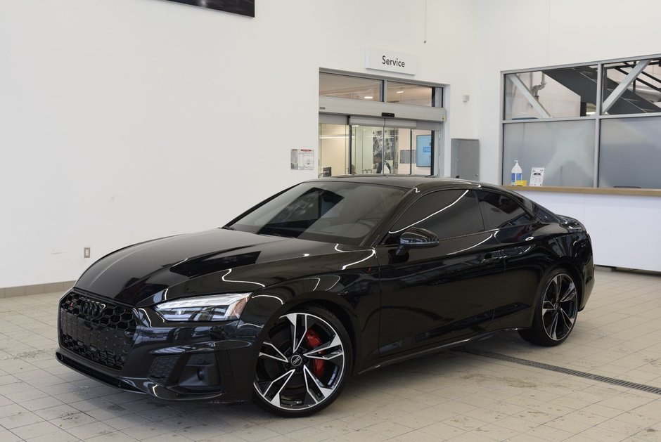Audi S5 COUPE+TECHNIK+BLACK PACK 2023 à Laval, Québec