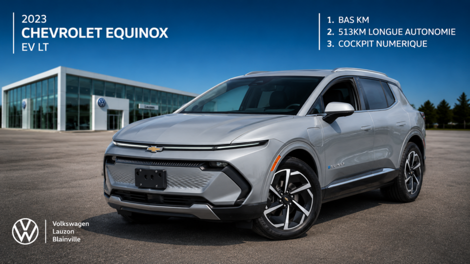 Chevrolet Equinox EV LT+513 KM AUTONOMIE+LED+ 2024 à Laval, Québec