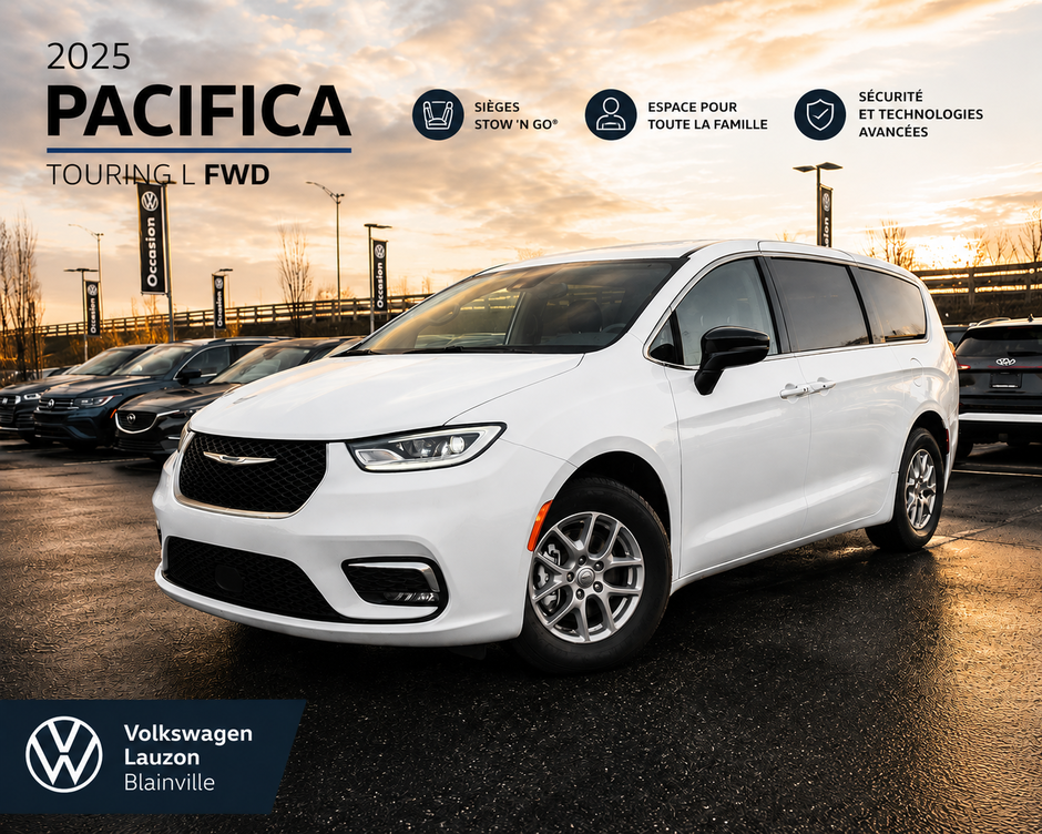 2025 Chrysler Pacifica SELECT+CUIR+CAPITAINE+LED in Laval, Quebec