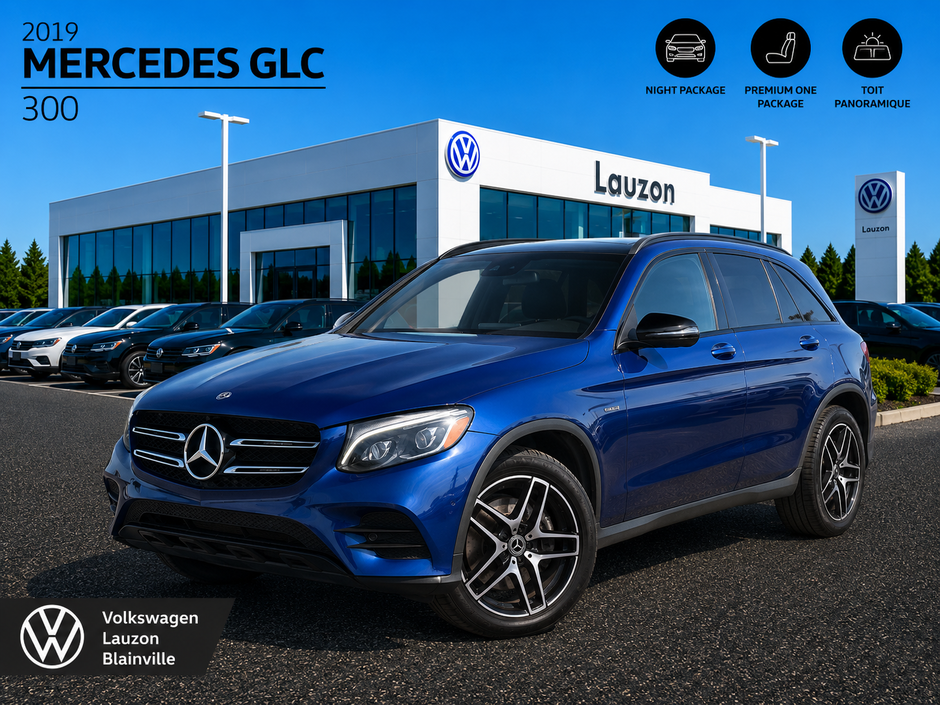 Mercedes-Benz GLC 300+NIGHT PACK+PREMIUM 2019 à Laval, Québec