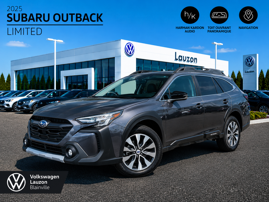 Subaru Outback LIMITED+HARMAN KARDON+LED 2025 à Laval, Québec