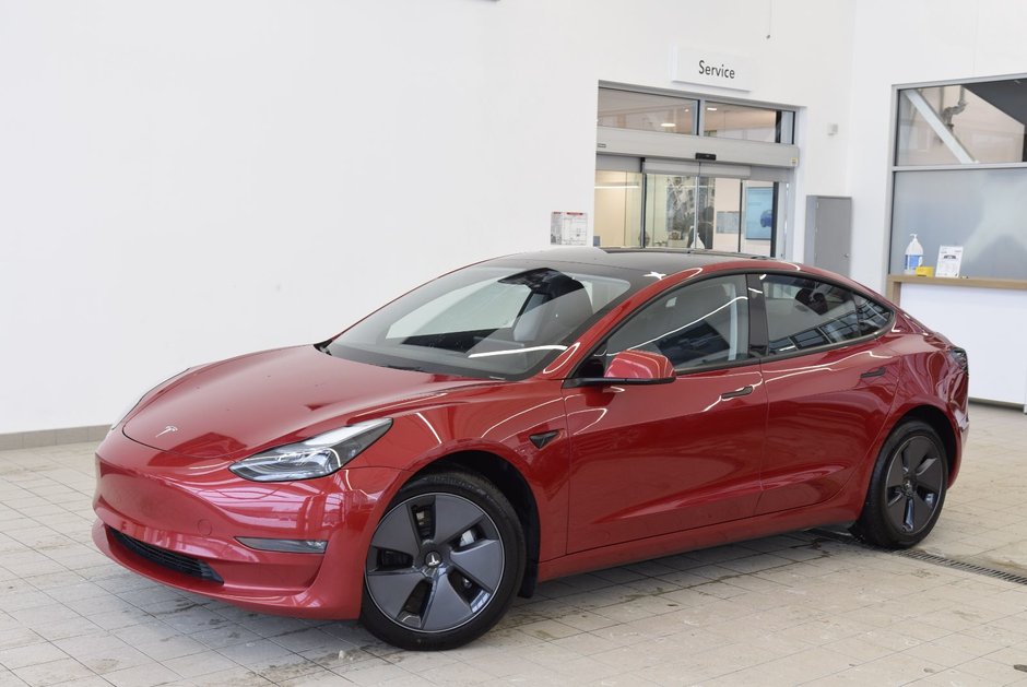 2023 Tesla Model 3 LONG RANGE+AWD+ROUGE+CUIR in Laval, Quebec
