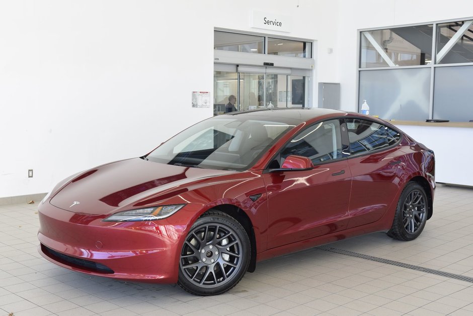 Tesla Model 3 LONG RANGE+AWD+ROUGE+LED 2025 à Laval, Québec