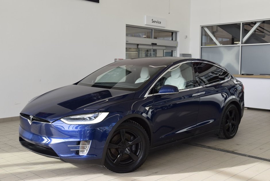 2017 Tesla Model X 75D+CUIR BEIGE+6 PASSAGERS+ in Laval, Quebec