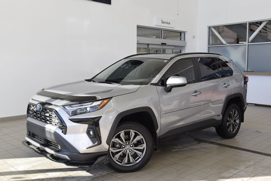 Toyota RAV4 HYBRID+LIMITED+CUIR+TOIT+ 2022 à Laval, Québec