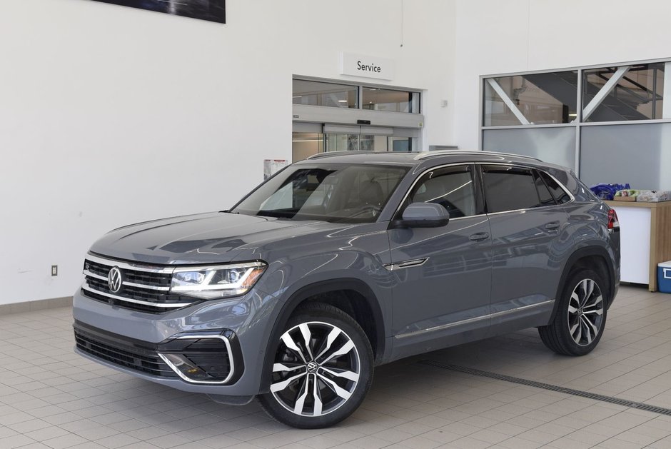 2021 Volkswagen Atlas Cross Sport EXECLINE+R LINE+V6+GRIS PUR in Laval, Quebec