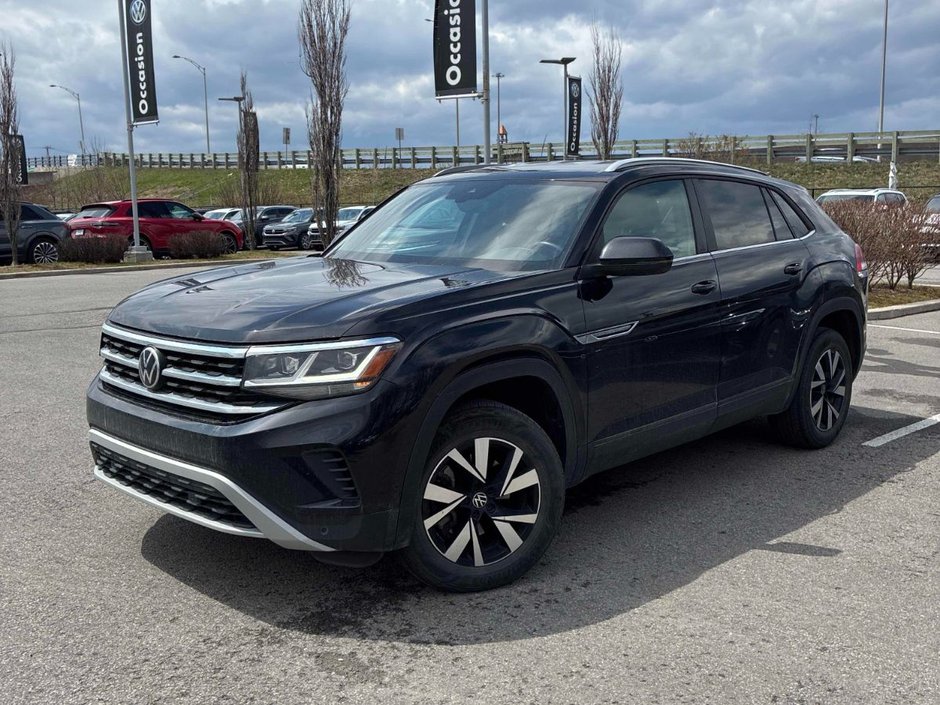 2022 Volkswagen Atlas Cross Sport COMFORTLINE+AWD+CUIR+WOW in Laval, Quebec