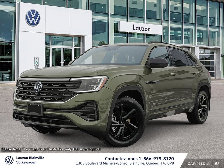 Volkswagen Atlas Cross Sport Comfortline R-Line Black Edition 2025 à Laval, Québec