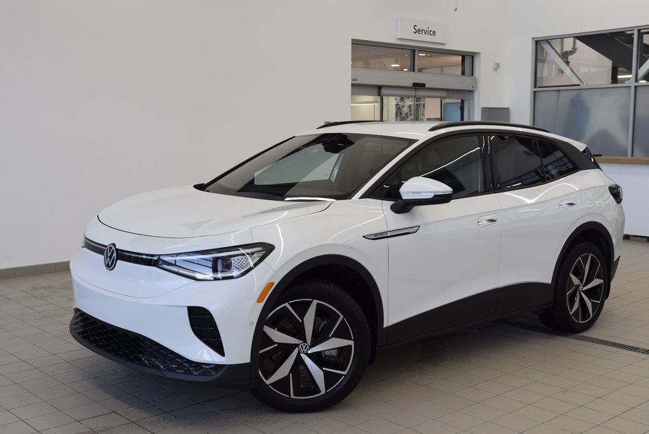 Volkswagen ID.4 PRO+S+AWD+BLANC ORYX+CUIR 2024 à Laval, Québec