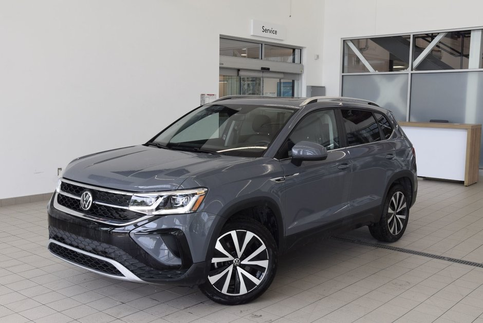 2022 Volkswagen Taos HIGHLINE+DRIVER ASSIST+CUIR in Laval, Quebec