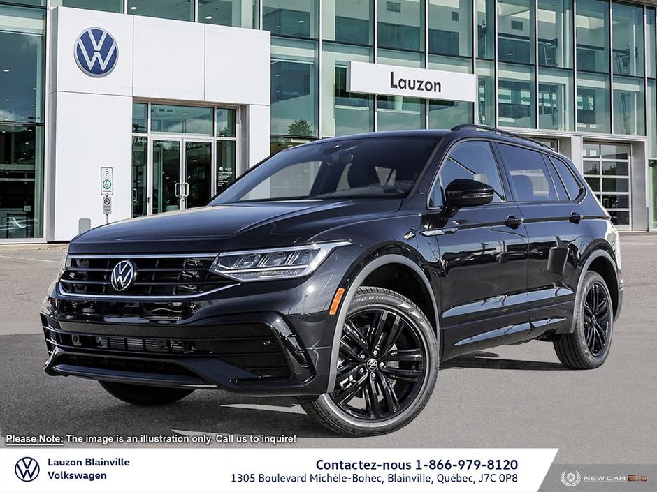 2024  Tiguan Comfortline R-Line Black Edition in Laval, Quebec