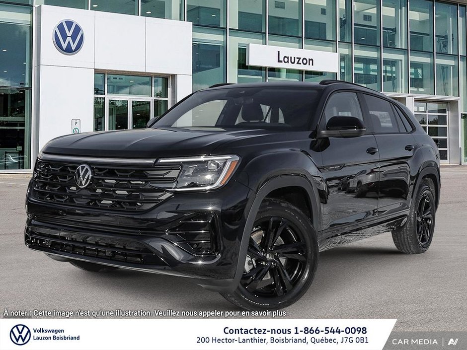 Volkswagen Atlas Cross Sport Comfortline R-Line Black Edition 2025 à Laval, Québec