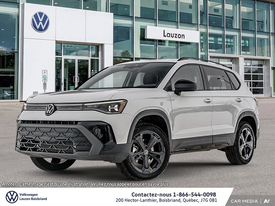 2025 Volkswagen Taos Comfortline Black Edition in Laval, Quebec