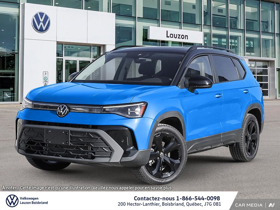 2025 Volkswagen Taos Comfortline Black Edition in Laval, Quebec