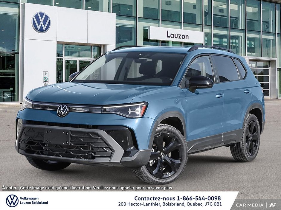 2025 Volkswagen Taos Comfortline Black Edition in Laval, Quebec