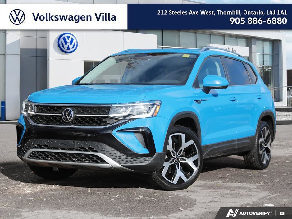 2022 Volkswagen Taos Highline 1.5T 7sp at DSG w/ Tip 4M-0