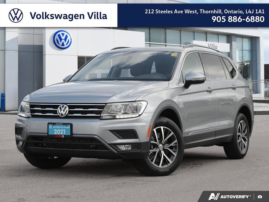 2021 Volkswagen Tiguan Comfortline 2.0T 8sp at w/Tip 4M-0