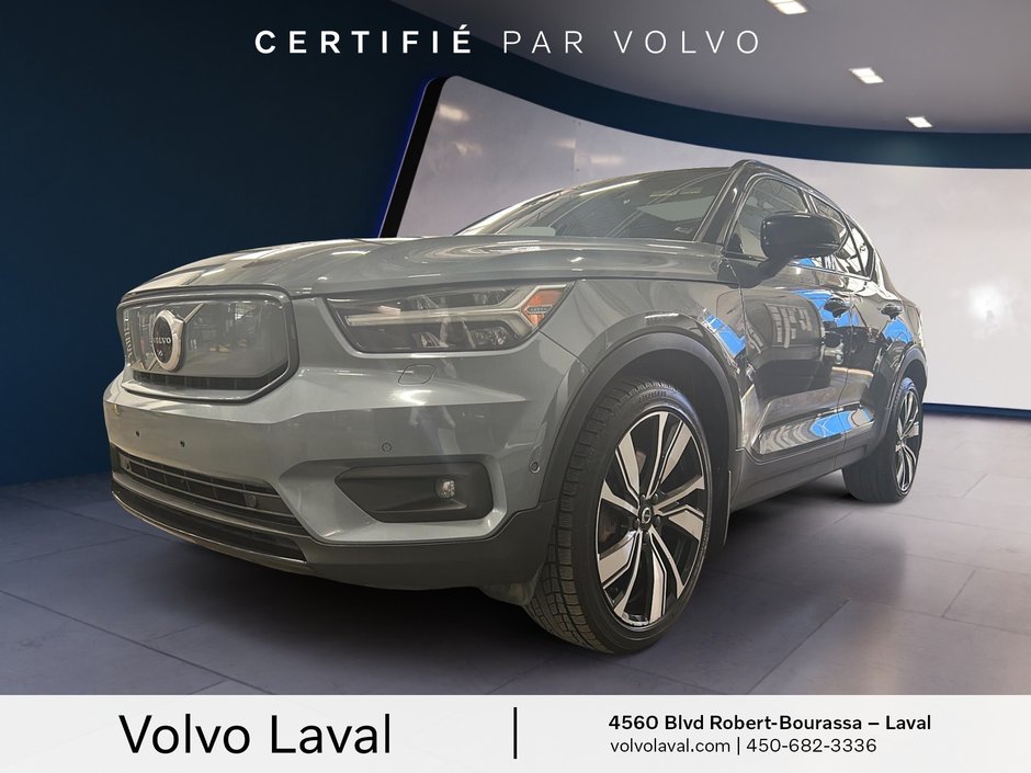 Volvo XC40 Recharge Pure Electric Plus 2022 à Laval, Québec
