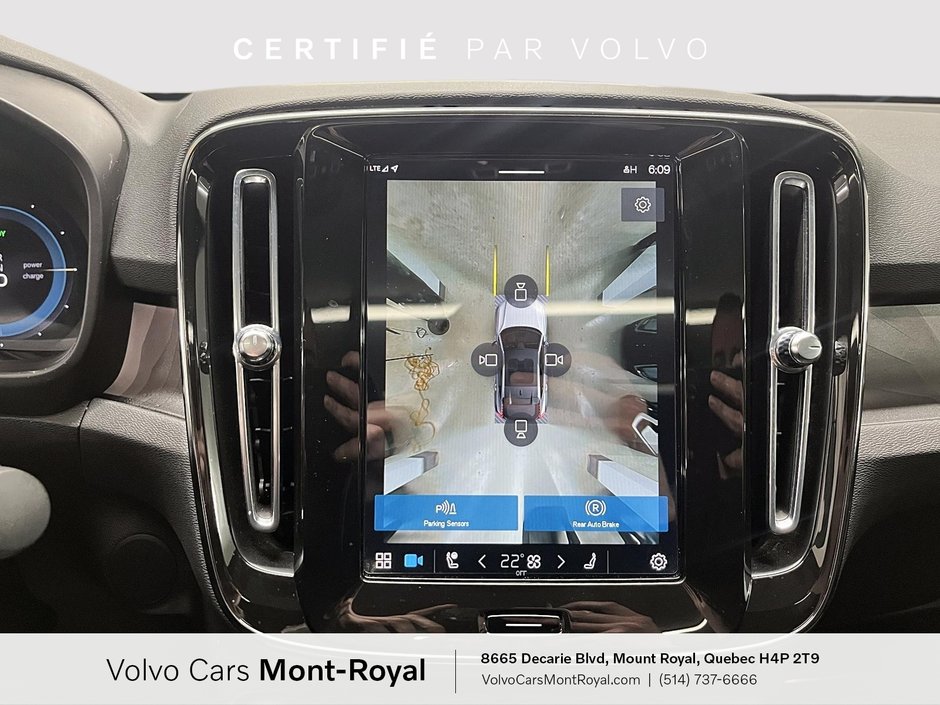 Volvo C40 Recharge Pure Electric Ultimate 2022-14