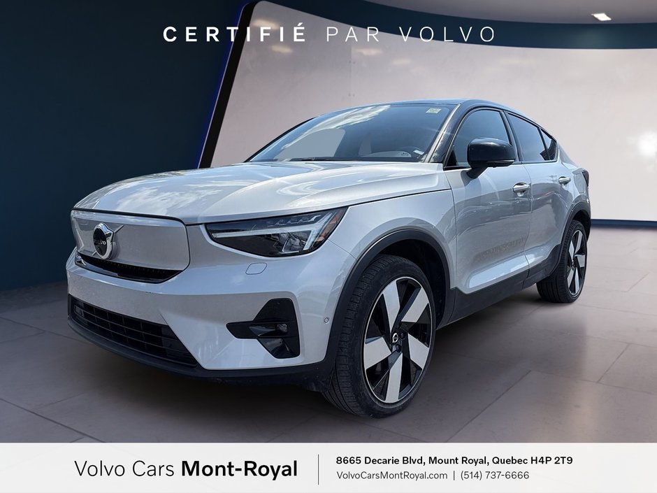 Volvo C40 Recharge Pure Electric Ultimate 2022 à Laval, Québec