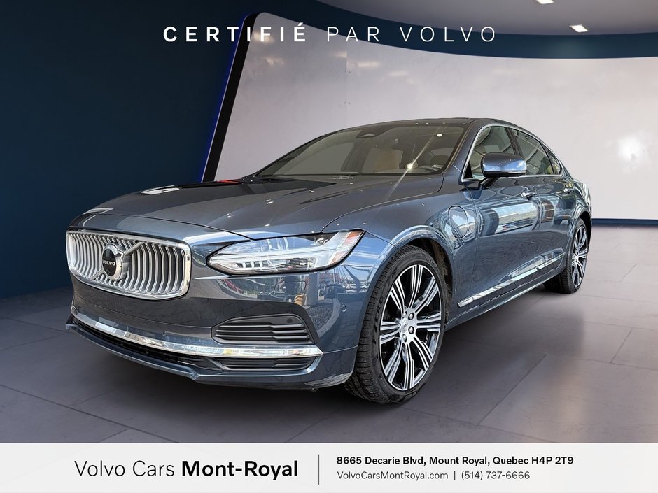 2022 Volvo S90 Recharge Plug-In Hybrid Inscription Plug-In Hybrid T8 in Laval, Quebec
