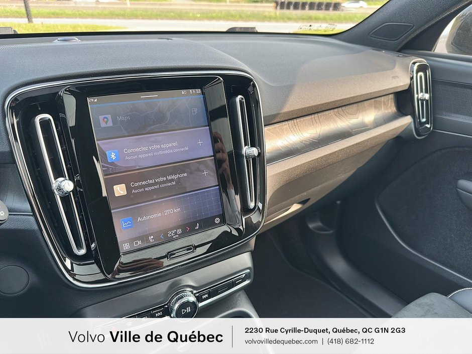 Volvo XC40 Recharge Pure Electric Plus 2023-15