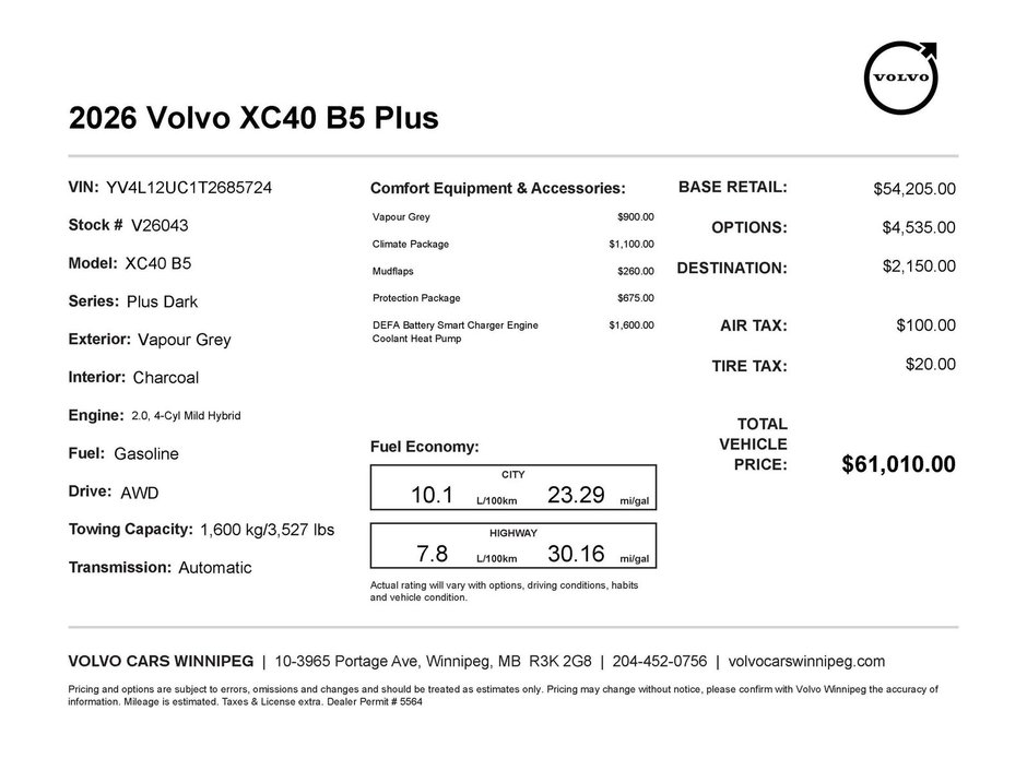 2026 Volvo XC40 Plus Dark Theme-1