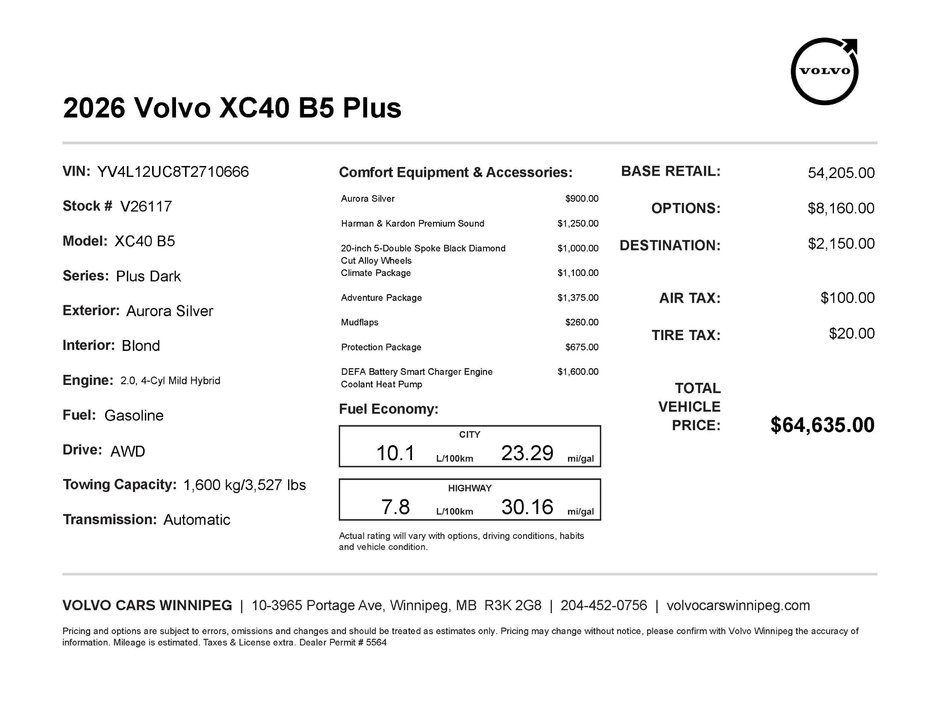 2026 Volvo XC40 Plus Dark Theme-1