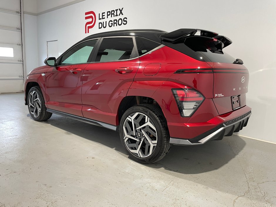 2024 Hyundai Kona N-LINE AWD / Toit noir-4