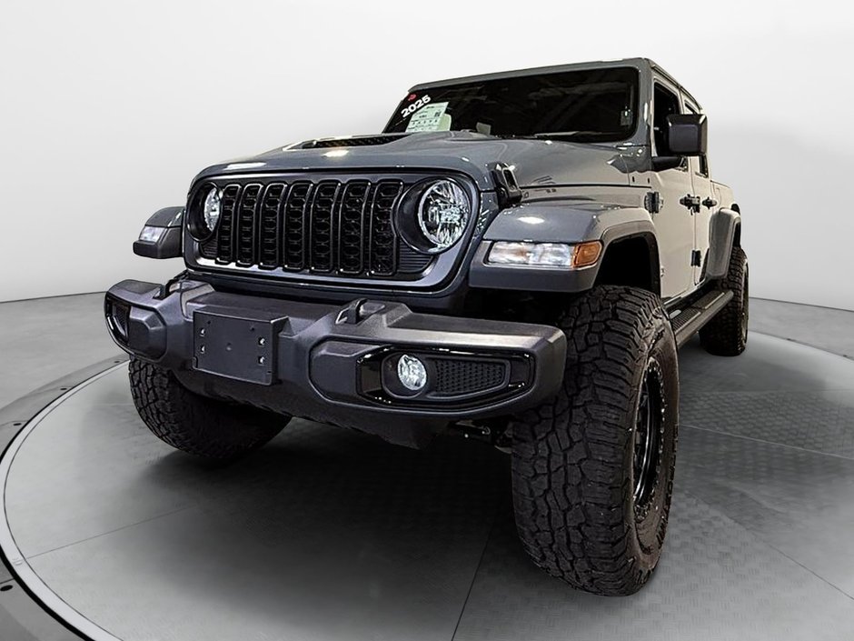2025 Jeep Gladiator SPORT S // 4X4 // 8000$ EN MODIFICATIONS-3