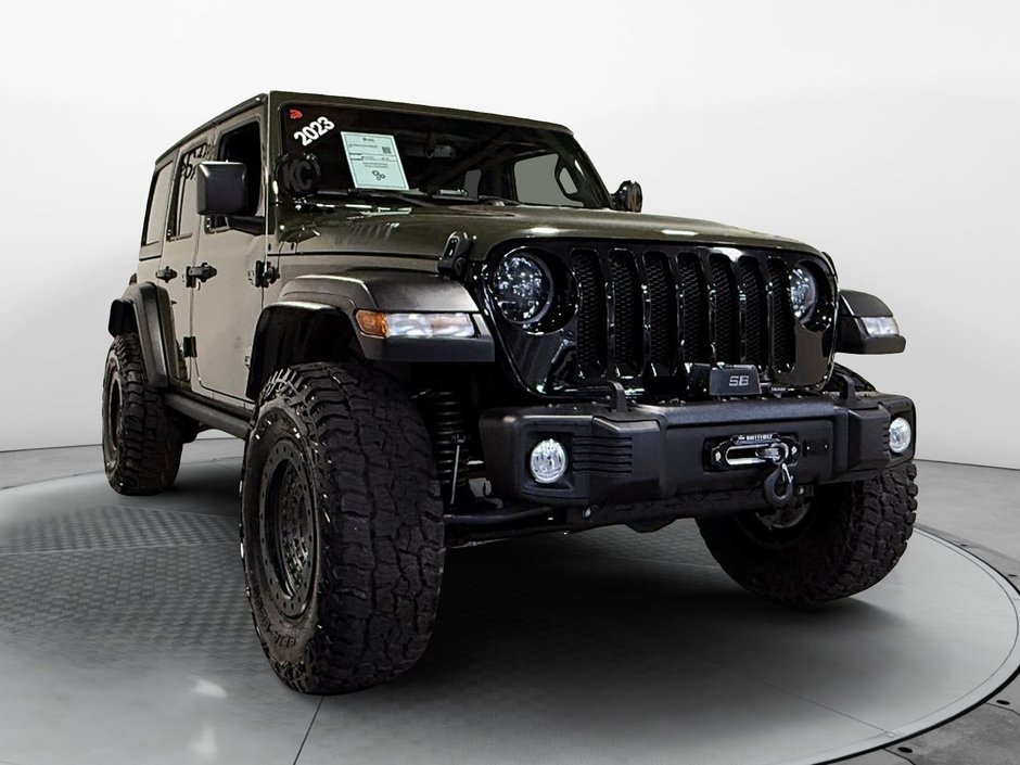 Jeep Wrangler WILLYS 4X4 // + DE 18000$ EN MODIFICATIONS 2023-0