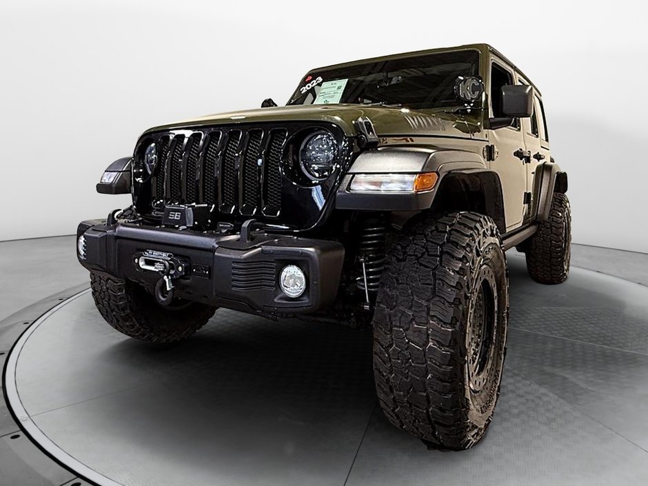 Jeep Wrangler WILLYS 4X4 // + DE 18000$ EN MODIFICATIONS 2023-2