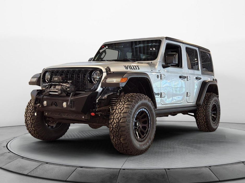 Jeep Wrangler WILLYS 4X4 // 16000$ EN MODIFICATION // WINCH 2024-3
