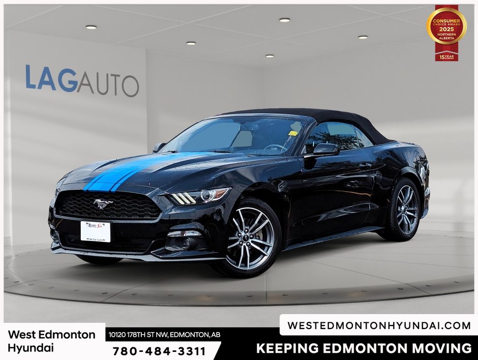 2016 Ford Mustang EcoBoost Premium in Edmonton, Alberta