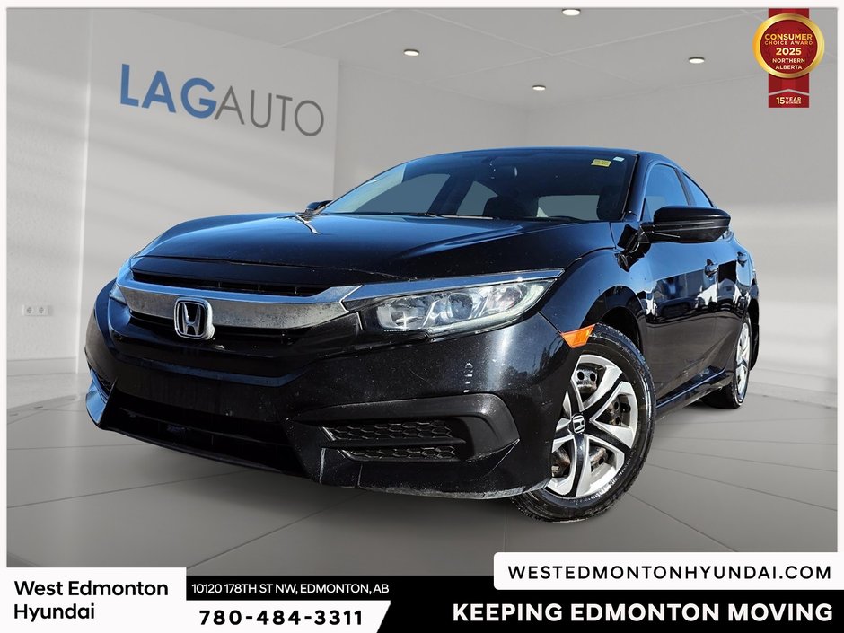 2016 Honda Civic LX in Edmonton, Alberta