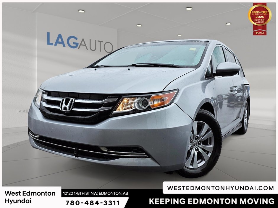 2016 Honda Odyssey EX-L in Edmonton, Alberta