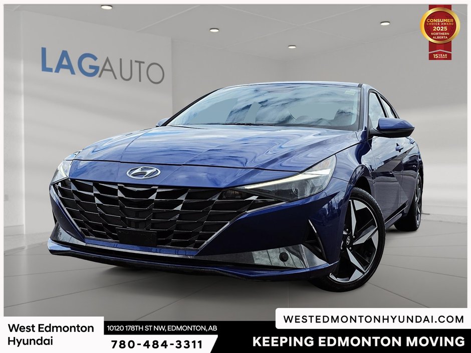 2023 Hyundai Elantra Hybrid Luxury in Edmonton, Alberta